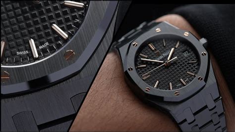 black face audemars piguet|Hands.